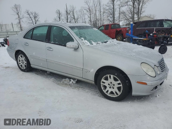 2004 Mercedes-Benz E-Class 3.2L with VIN WDBUF82J84X148459, listed as a Copart auction lot 88934355 with 104,339 mi miles and Non Repairable. Bid and sale history available at carsss.com. Image 3.