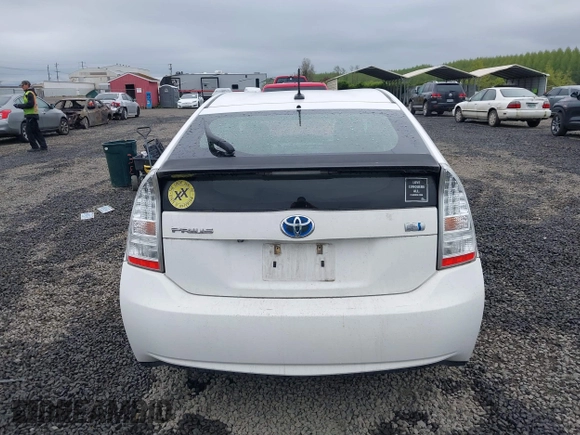 2011 Toyota Prius I with VIN JTDKN3DU8B5371440, listed as a IAAI auction lot 42097626 with 169,609 mi miles. Bid and sale history available at carsss.com. Image 16.
