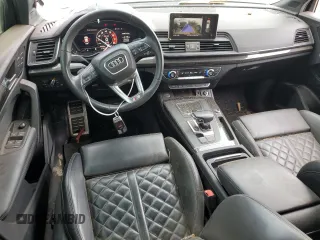 2018 Audi SQ5 Premium Plus with VIN WA1A4AFY0J2205183, listed as a Copart auction lot 65414304 with 53,868 mi miles and Salvage Title. Bid and sale history available at DreamBid. Image 8.
