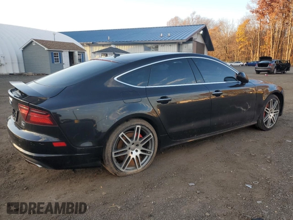 2016 Audi A7 3.0 Premium Plus with VIN WAUWGAFC4GN019156, listed as a Copart auction lot 76039163 with 155,124 mi miles. Bid and sale history available at carsss.com. Image 3.