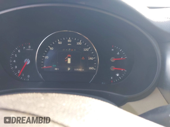 2018 Kia Sorento EX with VIN 5XYPHDA51JG362908, listed as a IAAI auction lot 41447663 with 113,182 mi miles and . Bid and sale history available at carsss.com. Image 7.