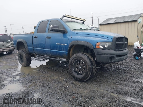 2003 Dodge 2500 ST with VIN 3D7KU28623G702683, listed as a IAAI auction lot 41852182 with 263,449 mi miles. Bid and sale history available at carsss.com. Image 1.