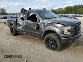2015 Ford F-150 XLT with VIN 1FTEW1EF9FFC70079, listed as a Copart auction lot 51531525 with 213,822 mi miles and Salvage Title. Bid and sale history available at carsss.com. Image 4.