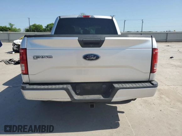2017 Ford F-150 XL with VIN 1FTEW1CP6HKC53097, listed as a Copart auction lot 52877645 with 185,043 mi miles and Clean Title. Bid and sale history available at DreamBid. Image 6.