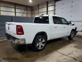 2024 Ram 1500 Laramie with VIN 1C6SRFJT6RN232541, listed as a Copart auction lot 76691524 with 18,706 mi miles and Clean Title. Bid and sale history available at carsss.com. Image 3.