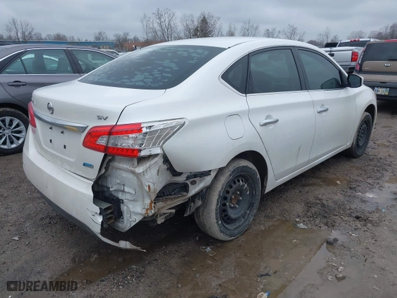 2013 Nissan Sentra SR with VIN 3N1AB7AP3DL777674, listed as a IAAI auction lot 42007975 with 209,173 mi miles. Bid and sale history available at carsss.com. Image 4.