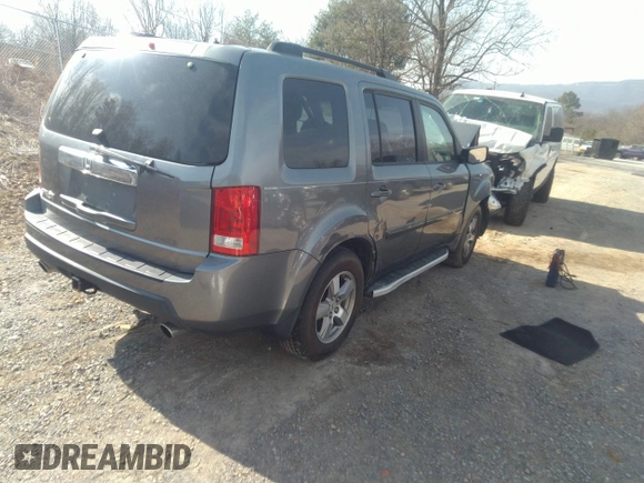 2009 Honda Pilot EX-L with VIN 5FNYF48559B041392, listed as a IAAI auction lot 41783971 with 1 mi miles. Bid and sale history available at carsss.com. Image 4.
