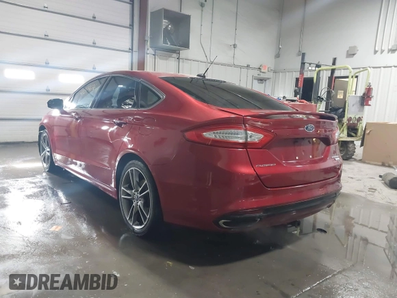 2015 Ford Fusion Titanium with VIN 3FA6P0K91FR113892, listed as a IAAI auction lot 41379676 with 195,091 mi miles. Bid and sale history available at carsss.com. Image 3.