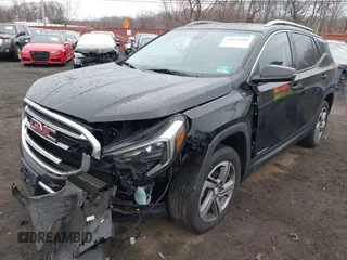 2018 GMC Terrain SLT with VIN 3GKALVEV5JL345563, listed as a IAAI auction lot 41675286 with 86,356 mi miles. Bid and sale history available at carsss.com. Image 6.