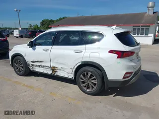 2020 Hyundai Santa Fe SEL with VIN 5NMS33AD4LH296065, listed as a IAAI auction lot 41878392 with 98,215 mi miles. Bid and sale history available at carsss.com. Image 3.