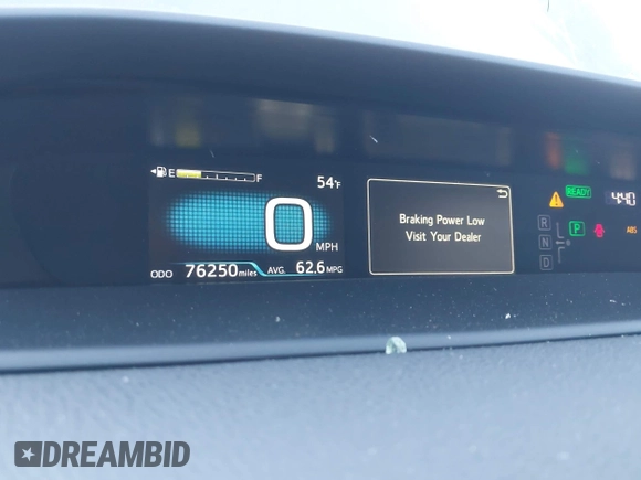 2020 Toyota Prius L Eco z VIN JTDKARFU9L3122010, wystawiony jako IAAI lot #41969655 z przebiegiem 76 250 mil mil oraz . Historia ofert i sprzedaży dostępna na DreamBid. Obrazek 7.