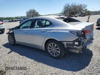 2020 Acura TLX w/Technology Pkg with VIN 19UUB1F58LA003880, listed as a Copart auction lot 50552875 with 54,222 mi miles and Salvage Title. Bid and sale history available at carsss.com. Image 2.