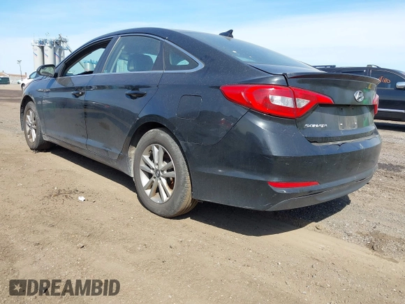2016 Hyundai Sonata 2.4L with VIN 5NPE24AF2GH379283, listed as a IAAI auction lot 42107518 with 263,990 mi miles and . Bid and sale history available at carsss.com. Image 3.