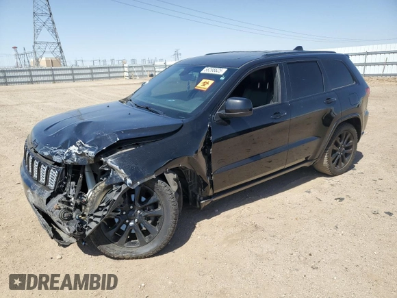 2019 Jeep Grand Cherokee Altitude with VIN 1C4RJEAG3KC533281, listed as a Copart auction lot 58298625 with 121,772 mi miles and Salvage title. Bid and sale history available at DreamBid. Image 1.