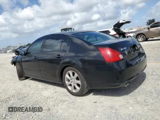 2007 Nissan Maxima 3.5 SE with VIN 1N4BA41E37C840120, listed as a Copart auction lot 78363604 with 0 mi miles and Non Repairable. Bid and sale history available at carsss.com. Image 2.