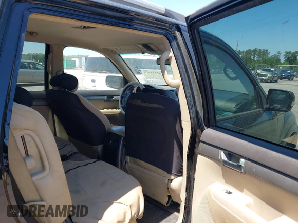 2009 Kia Borrego LX with VIN KNDJJ741295033045, listed as a IAAI auction lot 42111919 with 229,340 mi miles and . Bid and sale history available at DreamBid. Image 8.