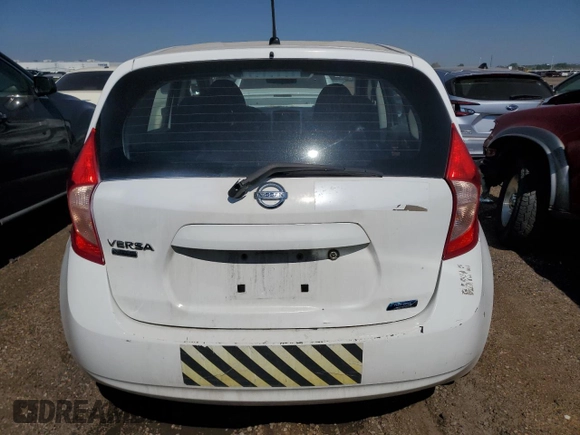 2015 Nissan Note SV with VIN 3N1CE2CP5FL439924, listed as a Copart auction lot 60085055 with 107,544 mi miles and Clean title. Bid and sale history available at DreamBid. Image 6.