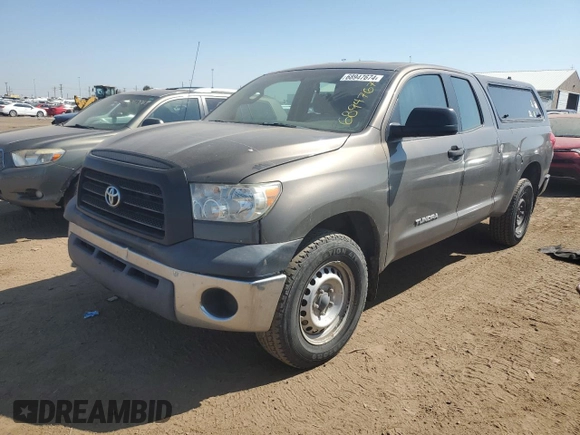 2008 Toyota Tundra 4WD Truck with VIN 5TFBV54158X058568, listed as a Copart auction lot 68947674 with 153,465 mi miles and Salvage Title. Bid and sale history available at carsss.com. Image 1.