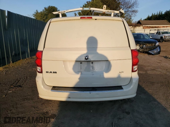 2013 Ram Cargo Van Tradesman with VIN 2C4JRGAG9DR782521, listed as a Copart auction lot 81067674 with 228,246 mi miles and Clean Title. Bid and sale history available at carsss.com. Image 6.