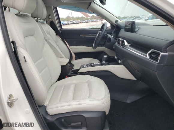 2021 Mazda CX-5 Grand Touring with VIN JM3KFADM2M0309024, listed as a Copart auction lot 71642524 with 0 mi miles and Non Repairable. Bid and sale history available at carsss.com. Image 7.