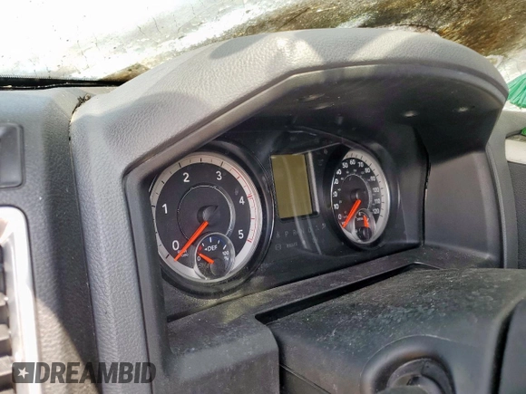 2018 Ram 2500 Big Horn with VIN 3C6UR5DL3JG202327, listed as a Copart auction lot 59423525 with Not provided miles and Salvage title. Bid and sale history available at DreamBid. Image 9.