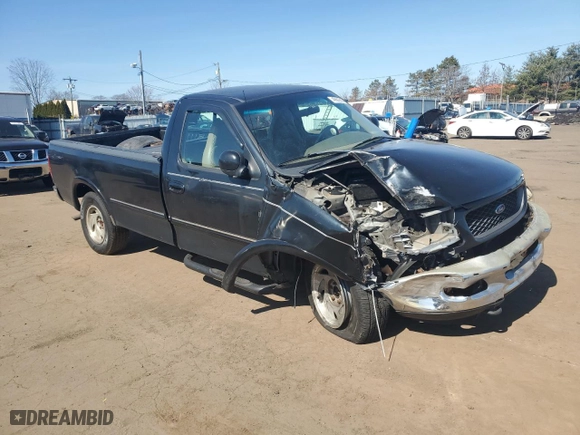 1998 Ford F-150 Standard with VIN 1FTRF18L7WNA73159, listed as a Copart auction lot 48682685 with 71,261 mi miles and Salvage Title. Bid and sale history available at carsss.com. Image 4.