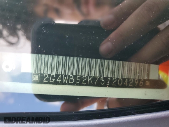 2003 Buick Regal LS z VIN 2G4WB52K731204296, wystawiony jako Copart lot #87827095 z przebiegiem 193 659 mil mil oraz Szkoda całkowita • Salvage title. Historia ofert i sprzedaży dostępna na DreamBid. Obrazek 12.