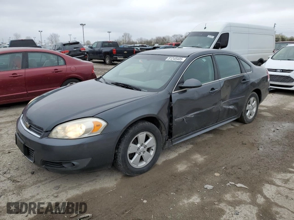 2011 Chevrolet Impala LT Fleet with VIN 2G1WG5EK5B1108899, listed as a Copart auction lot 51240405 with 288,663 mi miles and Clean Title. Bid and sale history available at DreamBid. Image 1.