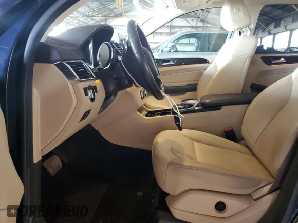 2017 Mercedes-Benz GLS 450 with VIN 4JGDF6EE0HA917111, listed as a Copart auction lot 41217044 with 86,264 mi miles and . Bid and sale history available at DreamBid. Image 7.