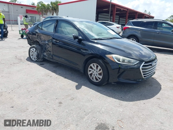 2017 Hyundai Elantra SE with VIN 5NPD74LF0HH133831, listed as a IAAI auction lot 41947010 with 83,784 mi miles and . Bid and sale history available at DreamBid. Image 1.