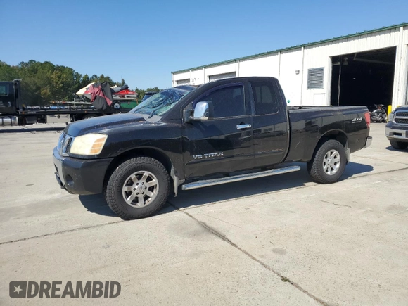 2006 Nissan Titan SE with VIN 1N6BA06B66N517410, listed as a Copart auction lot 75875144 with 347,333 mi miles and Salvage Title. Bid and sale history available at DreamBid. Image 1.
