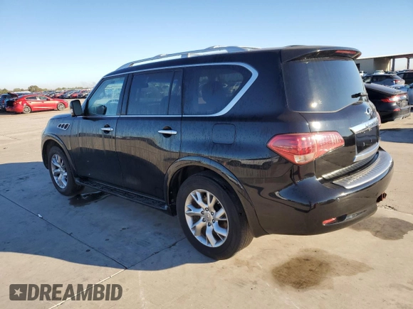 2011 Infiniti QX56 8-passenger with VIN JN8AZ2NCXB9301211, listed as a Copart auction lot 79528384 with 182,860 mi miles and Clean Title. Bid and sale history available at carsss.com. Image 2.