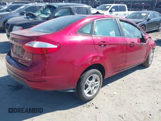 2017 Ford Fiesta SE with VIN 3FADP4BJ5HM153725, listed as a IAAI auction lot 41643113 with 1 mi miles. Bid and sale history available at carsss.com. Image 4.