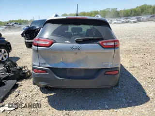 2016 Jeep Cherokee Latitude with VIN 1C4PJLCB1GW291500, listed as a Copart auction lot 80709943 with 0 mi miles and Salvage Title. Bid and sale history available at carsss.com. Image 6.