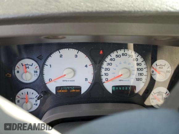 2005 Dodge 2500 SLT z VIN 3D7KS28C85G834667, wystawiony jako Copart lot #55074255 z przebiegiem 115 912 mil mil oraz Szkoda całkowita • Salvage title. Historia ofert i sprzedaży dostępna na DreamBid. Obrazek 9.