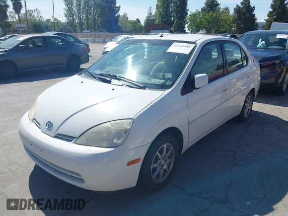 2002 Toyota Prius with VIN JT2BK18U020057410, listed as a IAAI auction lot 42162884 with 122,193 mi miles and . Bid and sale history available at DreamBid. Image 6.