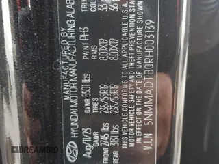 2024 Genesis GV70 2.5T z VIN 5NMMADTB0RH003139, wystawiony jako Copart lot #44501595 z przebiegiem 20 838 mil mil oraz Nie do naprawy • Non repairable. Historia ofert i sprzedaży dostępna na DreamBid. Obrazek 14.