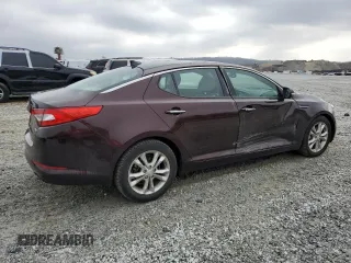 2012 Kia Optima EX with VIN 5XXGN4A69CG018316, listed as a Copart auction lot 43252345 with 131,165 mi miles and Salvage Title. Bid and sale history available at carsss.com. Image 3.