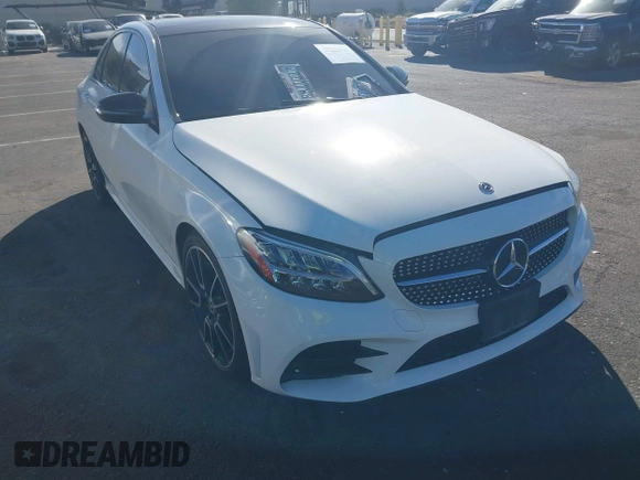 2019 Mercedes-Benz C 300 with VIN 55SWF8DB8KU294043, listed as a IAAI auction lot 41681040 with Not Provided miles and . Bid and sale history available at DreamBid. Image 1.