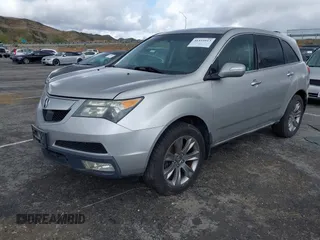 2013 Acura MDX Advance with VIN 2HNYD2H84DH501515, listed as a IAAI auction lot 41535513 with Not Provided miles and . Bid and sale history available at DreamBid. Image 2.