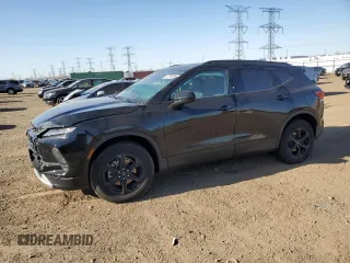 2025 Chevrolet Blazer LT z VIN 3GNKBCR44SS101877, wystawiony jako Copart lot #52229295 z przebiegiem 4 150 mil mil oraz Szkoda całkowita • Salvage title. Historia ofert i sprzedaży dostępna na DreamBid. Obrazek 1.