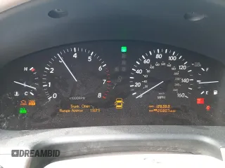 2004 Lexus LS 430 with VIN JTHBN36F240126646, listed as a Copart auction lot 53866695 with 126,363 mi miles and Salvage Title. Bid and sale history available at DreamBid. Image 9.
