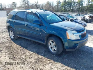 2006 Chevrolet Equinox LT with VIN 2CNDL73F566009595, listed as a IAAI auction lot 41902406 with 156,294 mi miles. Bid and sale history available at carsss.com. Image 1.