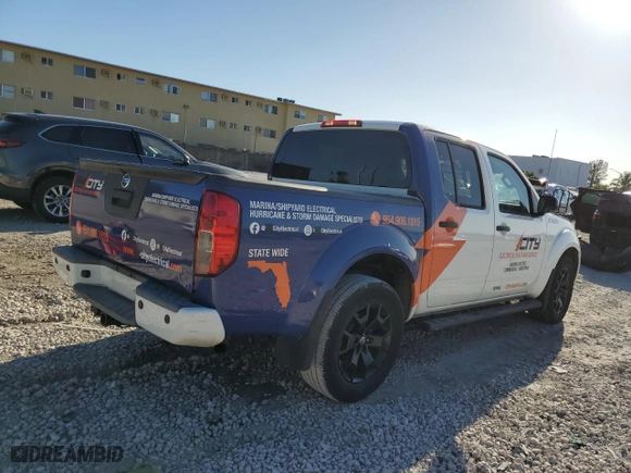 2018 Nissan Frontier SV V6 with VIN 1N6AD0ER3JN771246, listed as a Copart auction lot 47486045 with 136,357 mi miles and Salvage Title. Bid and sale history available at carsss.com. Image 3.