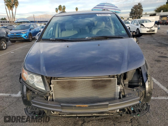 2017 Honda Odyssey Touring с VIN 5FNRL5H9XHB001121, выставлен на аукционе Copart как лот 81855504 с пробегом Не указан миль и Списание • Salvage title. История ставок и продаж доступна на DreamBid. Изображение 5.