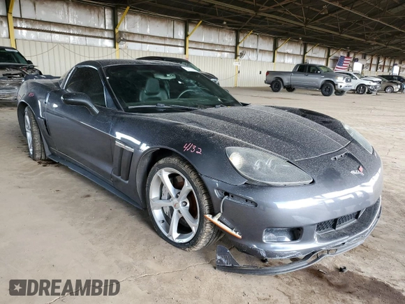 2012 Chevrolet Corvette Z16 Grand Sport 3LT with VIN 1G1YW2DW8C5107258, listed as a Copart auction lot 51774165 with 78,089 mi miles and Salvage title. Bid and sale history available at DreamBid. Image 4.
