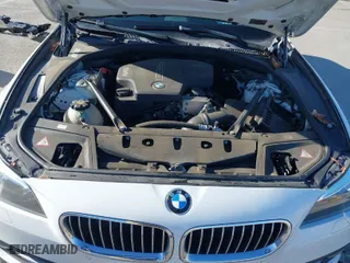 2015 BMW 5 Series 528i with VIN WBA5A5C5XFD523340, listed as a IAAI auction lot 41756131 with 97,719 mi miles. Bid and sale history available at carsss.com. Image 10.