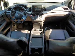 2018 Honda Odyssey EX-L with VIN 5FNRL6H71JB111811, listed as a Copart auction lot 49463315 with 84,116 mi miles and Salvage Title. Bid and sale history available at carsss.com. Image 8.
