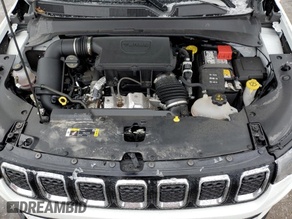 2023 Jeep Compass Limited with VIN 3C4NJDCN0PT531701, listed as a Copart auction lot 44122455 with 16,497 mi miles and Salvage Title. Bid and sale history available at carsss.com. Image 12.