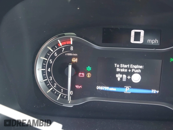 2016 Honda Pilot EX with VIN 5FNYF5H33GB033082, listed as a IAAI auction lot 41699662 with 98,799 mi miles. Bid and sale history available at carsss.com. Image 15.